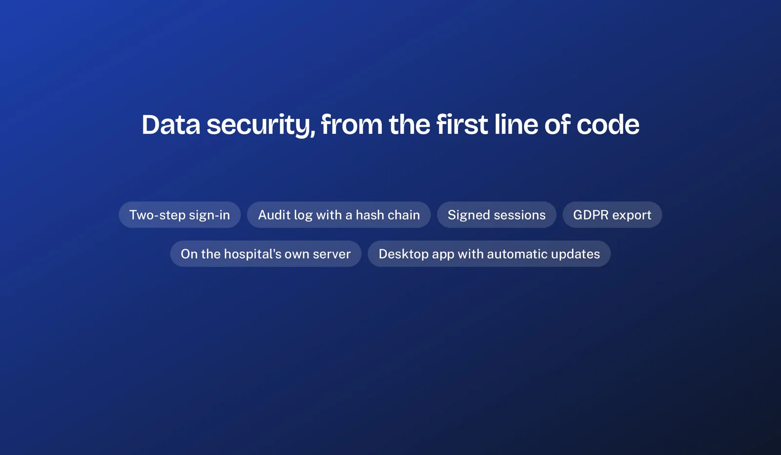 Data security in PremierMed's information system